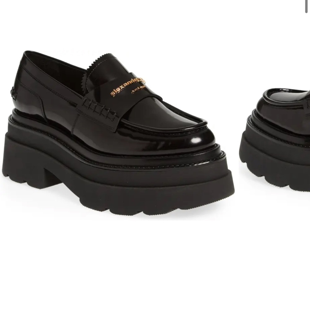 Alexander wang carter platform loafers
